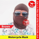Motorcycle Mask with Filter Balaclava Headgear Cycling Full Face Mask Helmet Topi #NinjaMask #骑士头盔内帽 #Topeng #9701